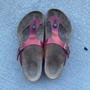 Birkenstock Sandal Size 41 Red